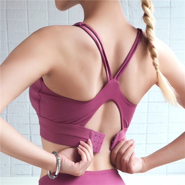 Adjustable Back Sports Bra - Image 3