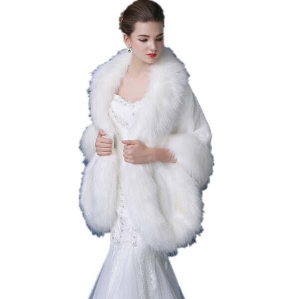 Wedding Dress Fashionable Warm Shawl - Image 5