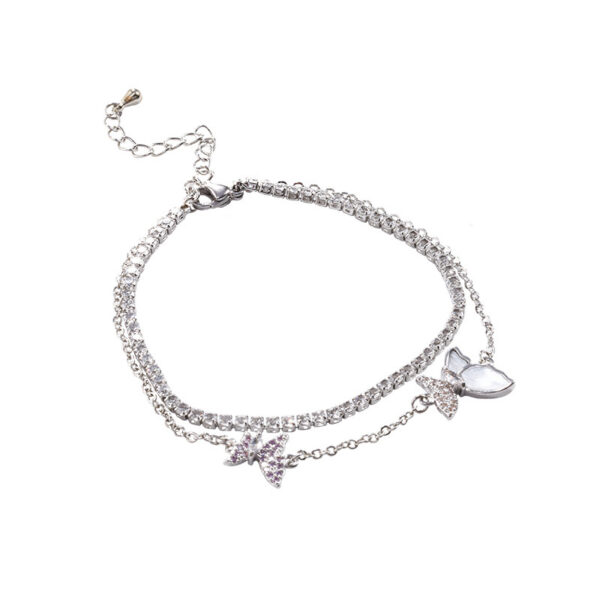 Super Zircon Butterfly Bracelet For Women - Image 5