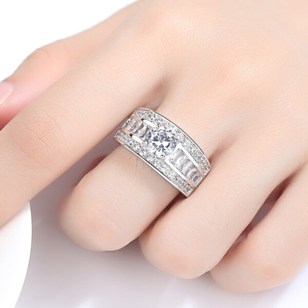 Fashion Jewellery Sumptuous Creative Trend Zircon Claw Heart Arrow Female - Image 2