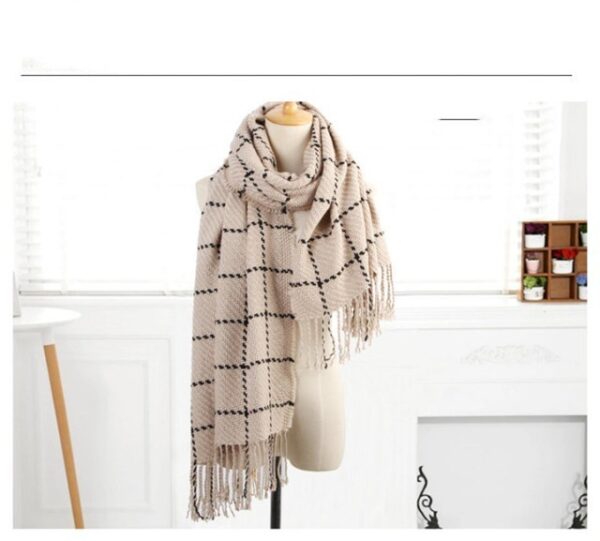 Thickened Men And Women Dual Purpose Scarf - Image 5